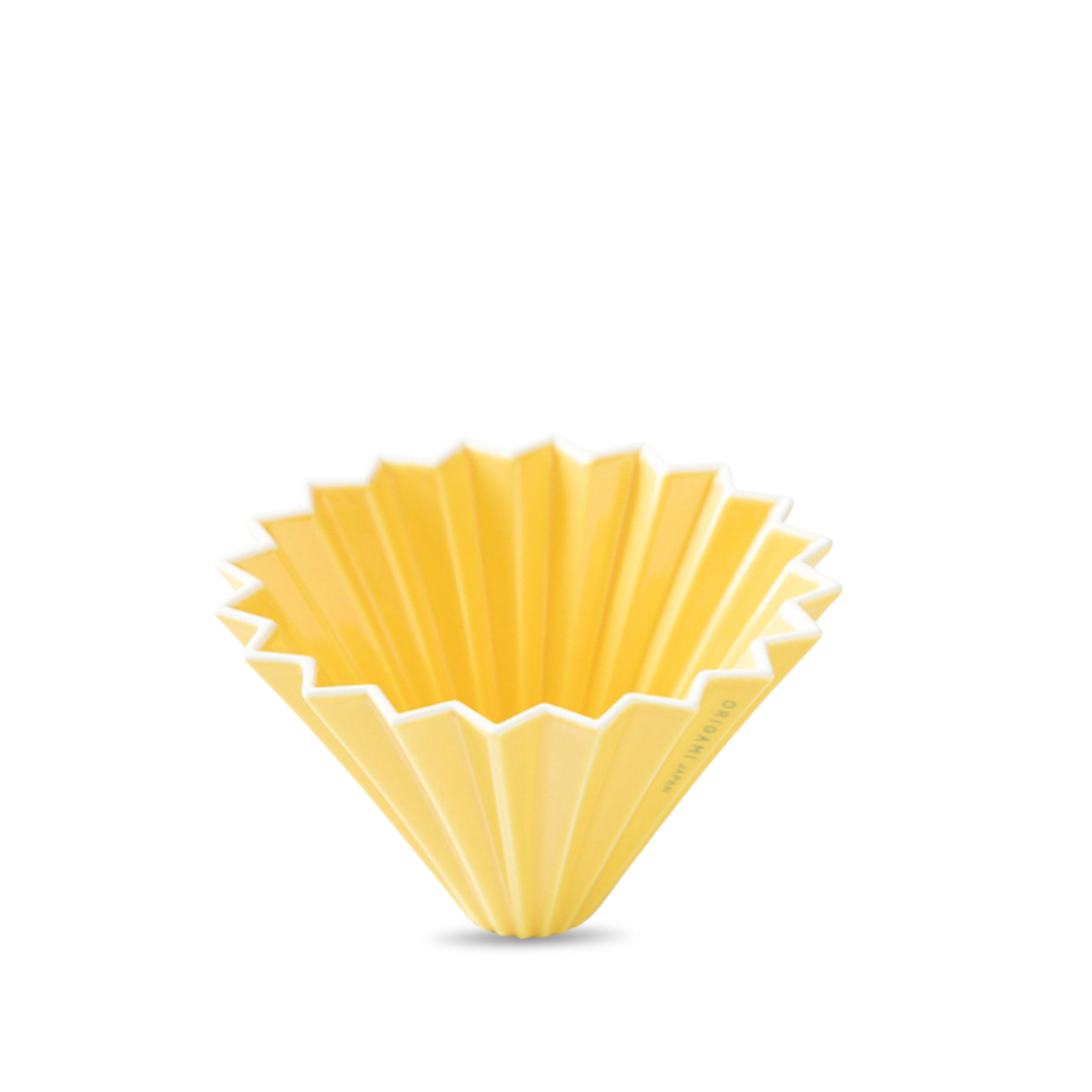 ORIGAMI Dripper M - żółty