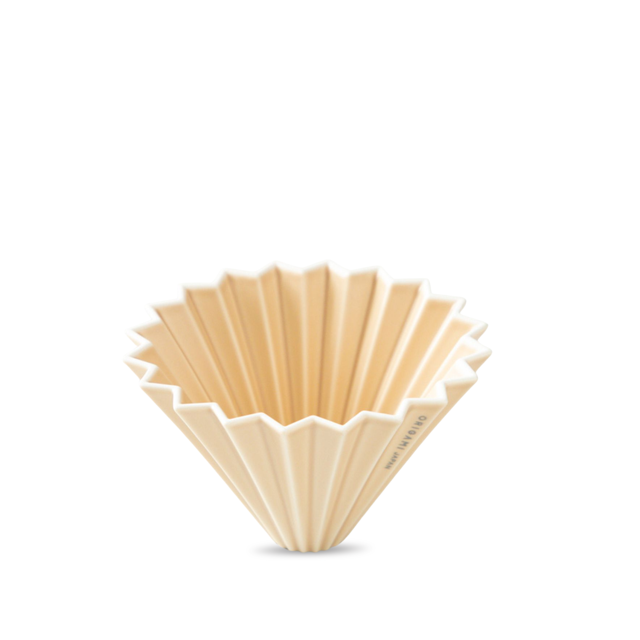 ORIGAMI Dripper M - beżowy