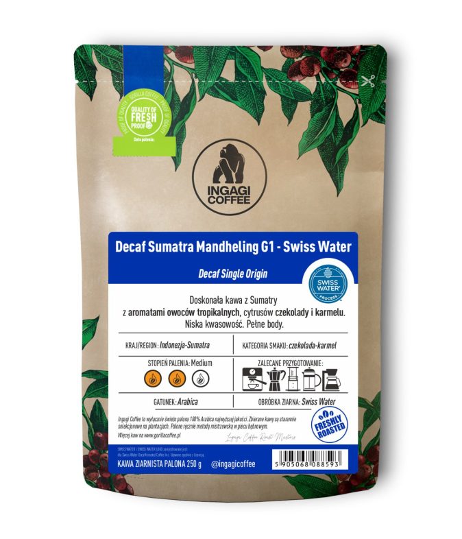 Decaf Sumatra Mandheling G1 Swiss Water