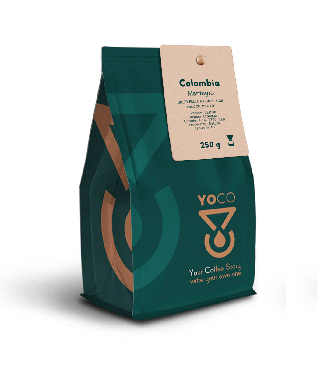 Colombia Mantagro – Klasyczna Słodycz Suszonych Owoce z Mleczną Czekoladą (250 g)