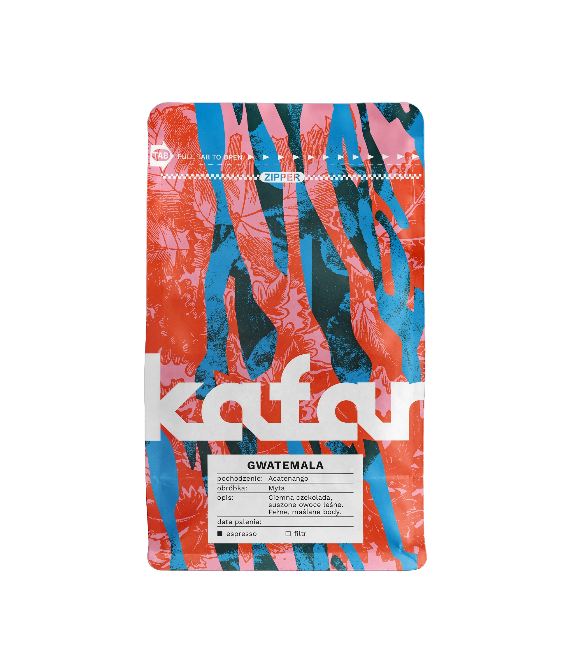 Kafar Gwatemala Acatenango - espresso