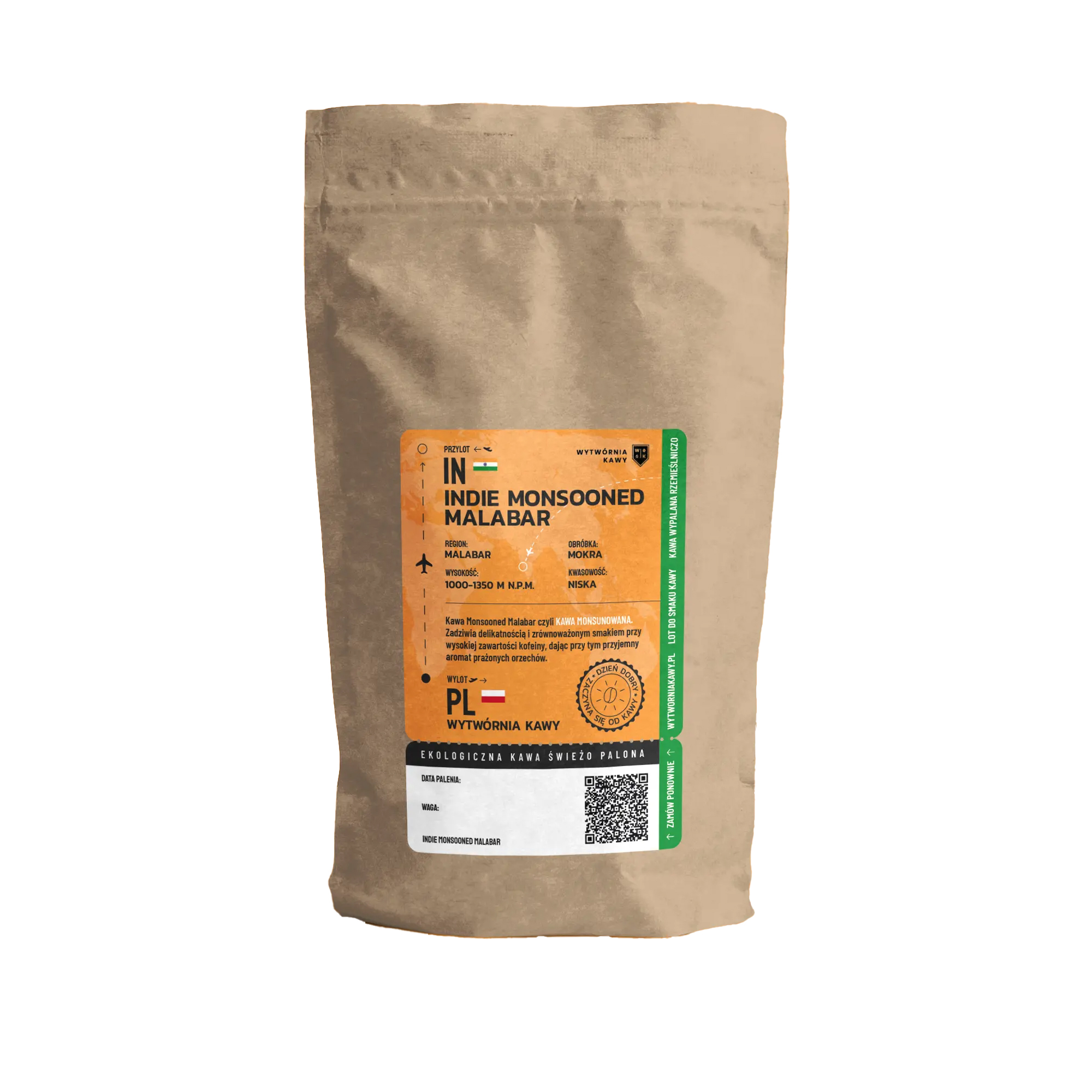 Indie Monsooned Malabar - ARABICA 100%