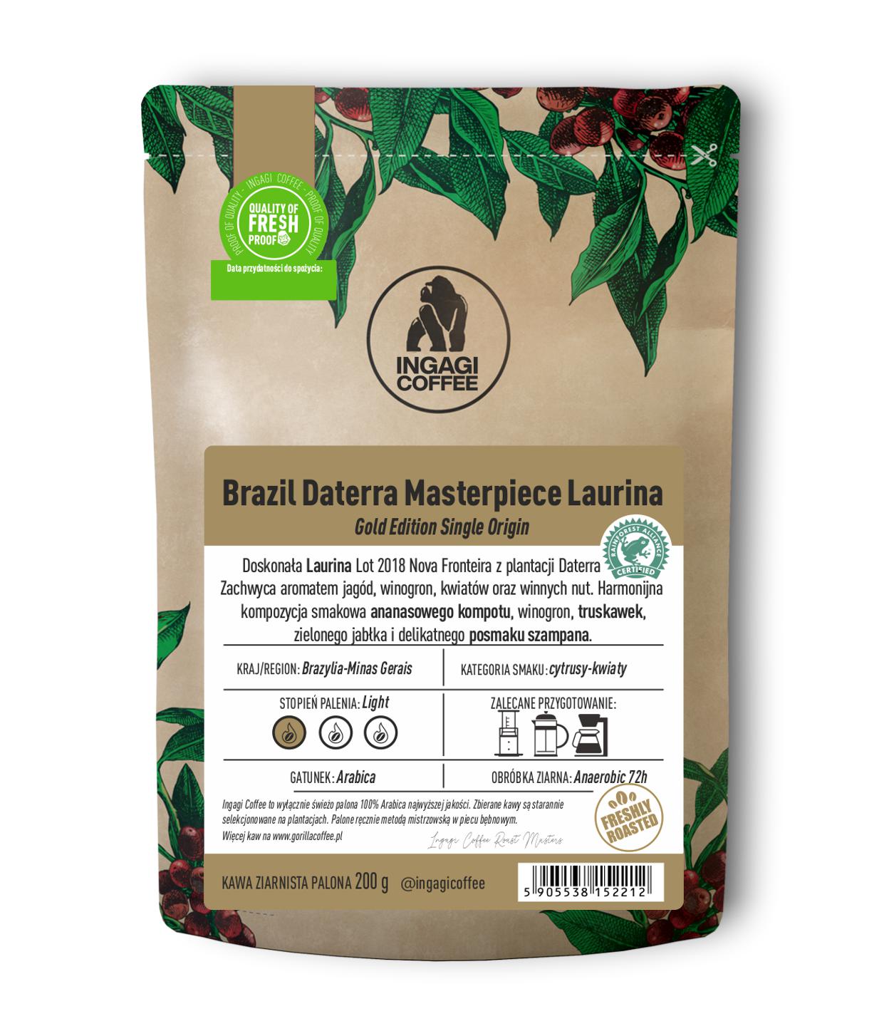 Brazylia Daterra Masterpiece Laurina
